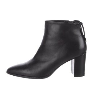 Stuart Weitzman Black Ankle Boots